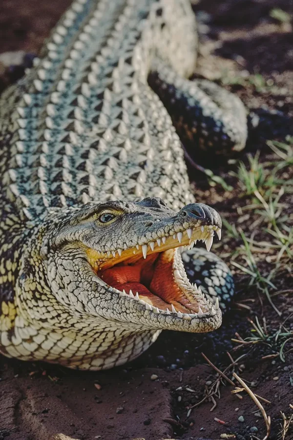 Crocodiles Watching Madu River Boat Safari Captain's Boat House Sri Lanka